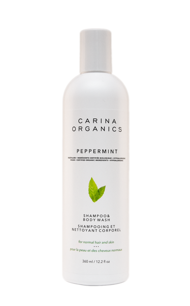 Carina Organics - SHAMPOO & BODY WASH - Peppermint