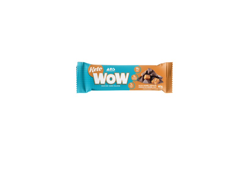 ANS Performance - KETO WOW SNACK BAR - Salted Caramel Chocolate