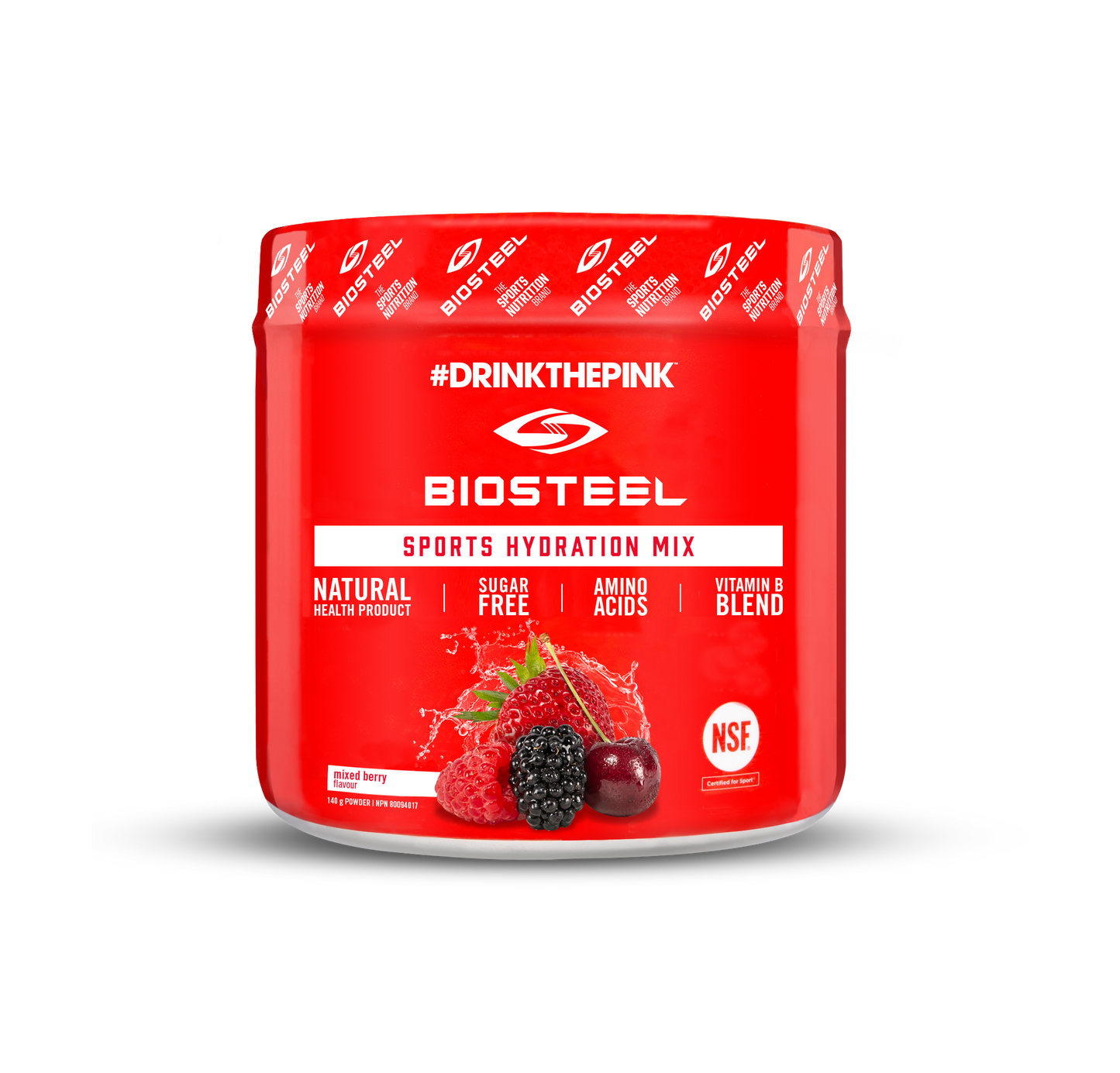 BioSteel - BioSteel Sports Hydration Mix Mixed Berry 140g