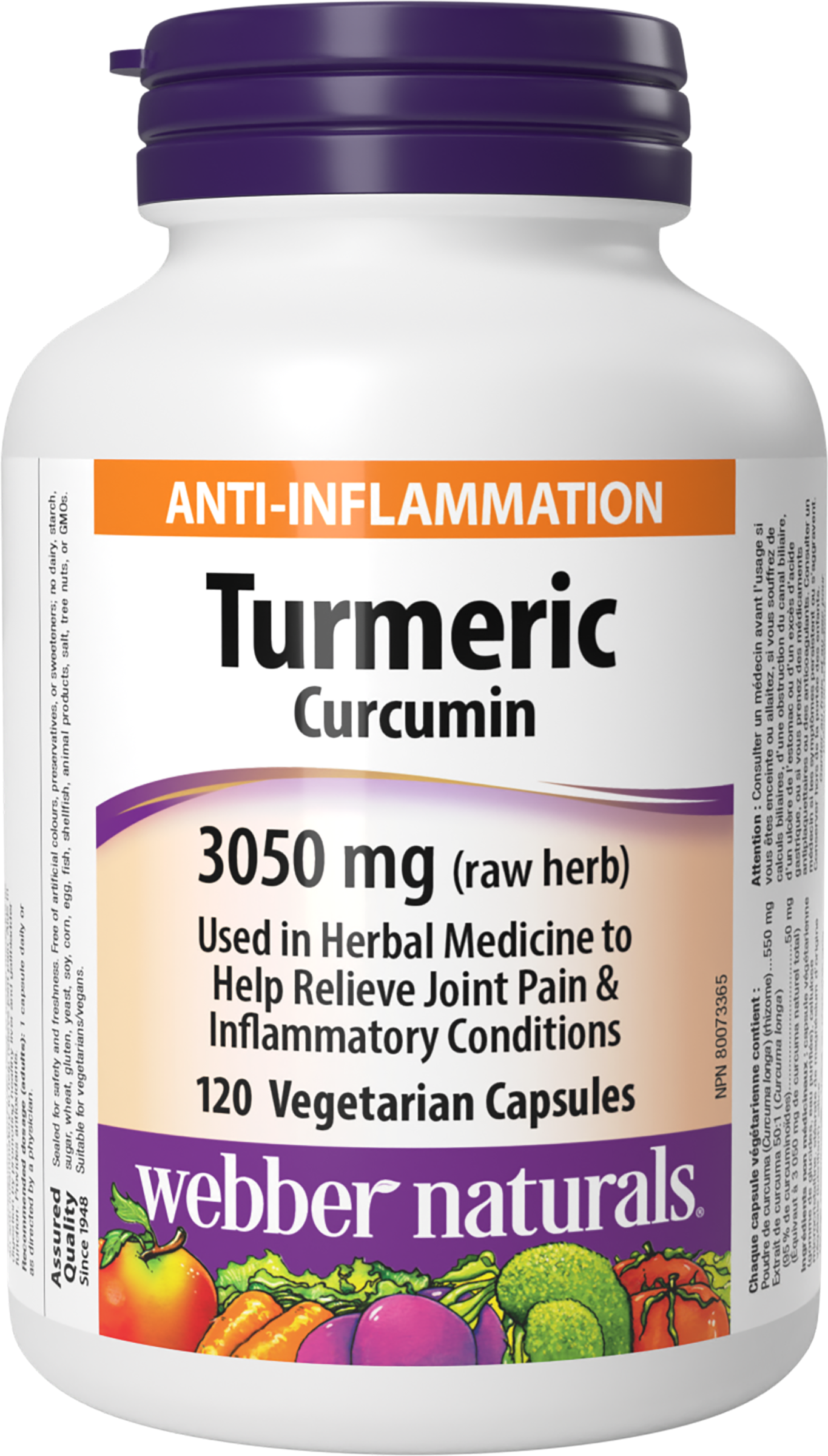 Webber Naturals - TURMERIC CURCUMIN