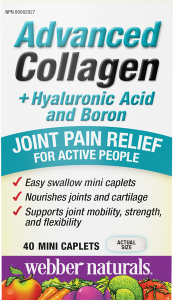 Webber Naturals - ADVANCED COLLAGEN + HYALURONIC ACID AND BORON