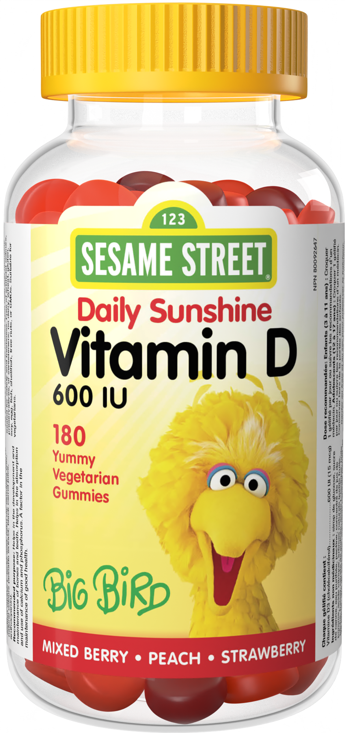 Webber Naturals - DAILY SUNSHINE VITAMIN D - 600 IU