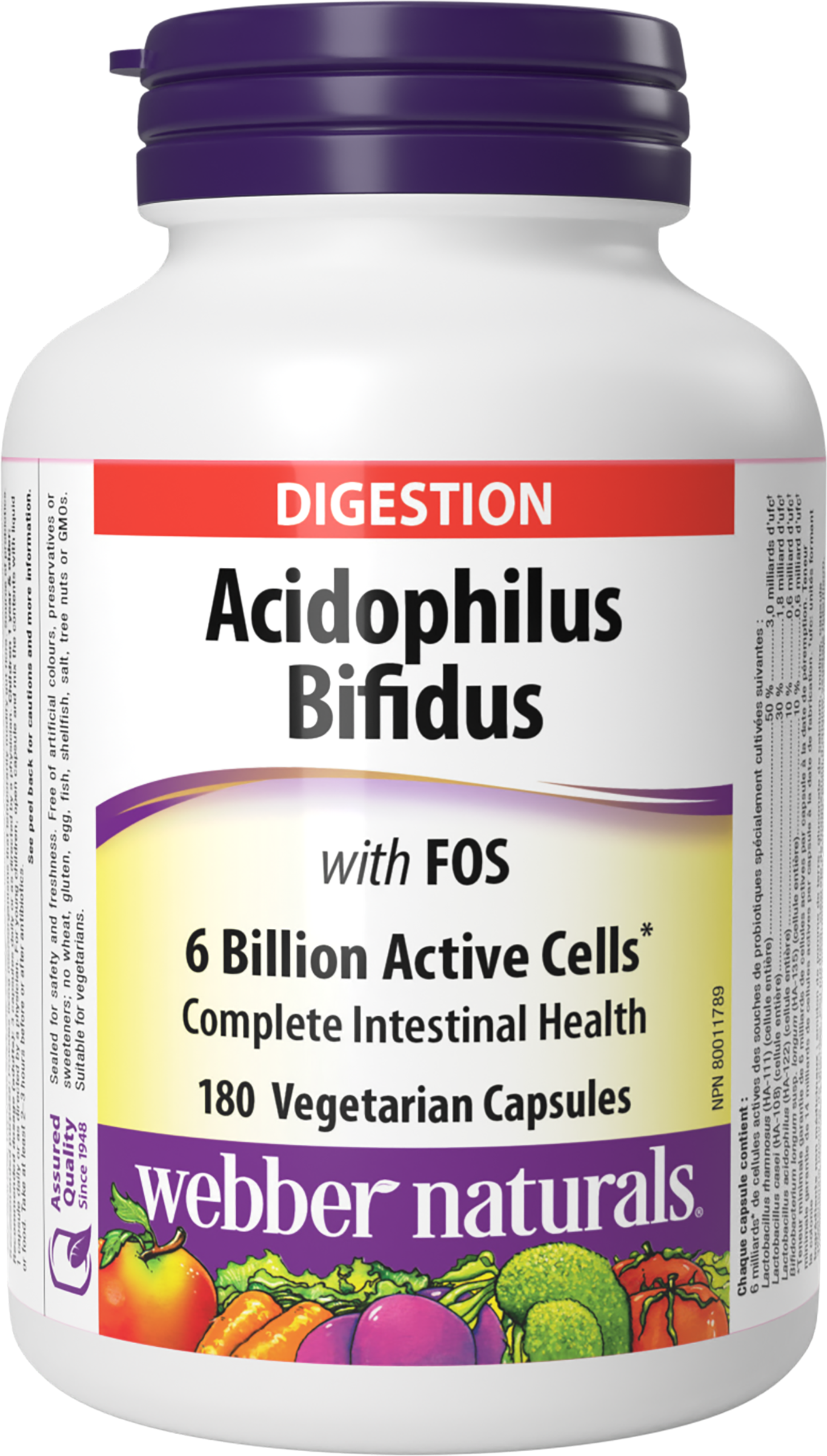 Webber Naturals - ACIDOPHILUS BIFIDUS