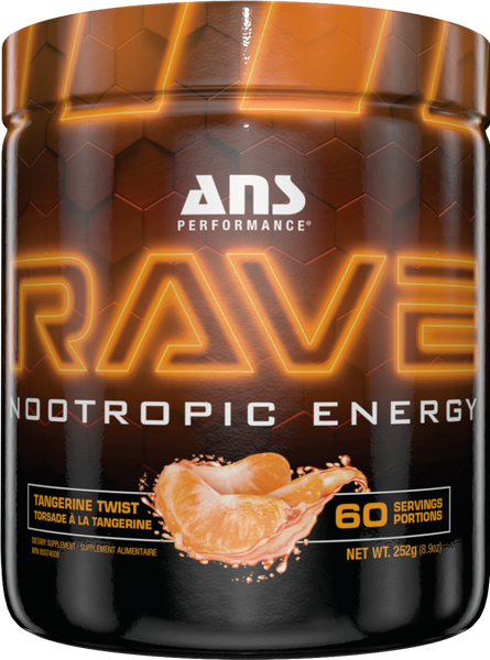 ANS Performance - RAVE NOOTROPIC ENERGY - Tangerine Twist