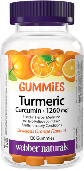 Webber Naturals - TURMERIC GUMMIES