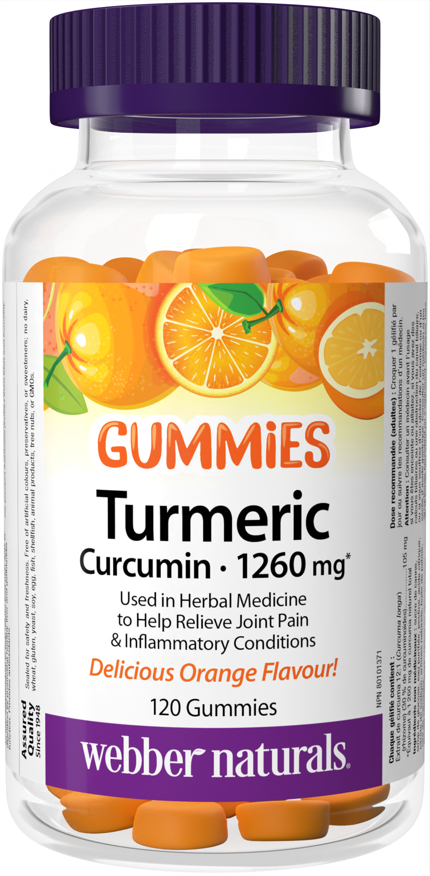 Webber Naturals - TURMERIC GUMMIES