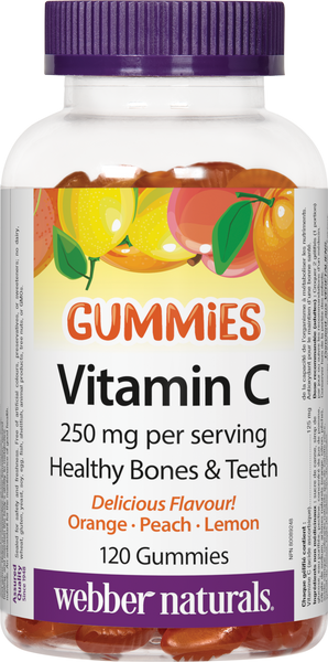 Webber Naturals - Webber Naturals Vit C 250mg 120gummies