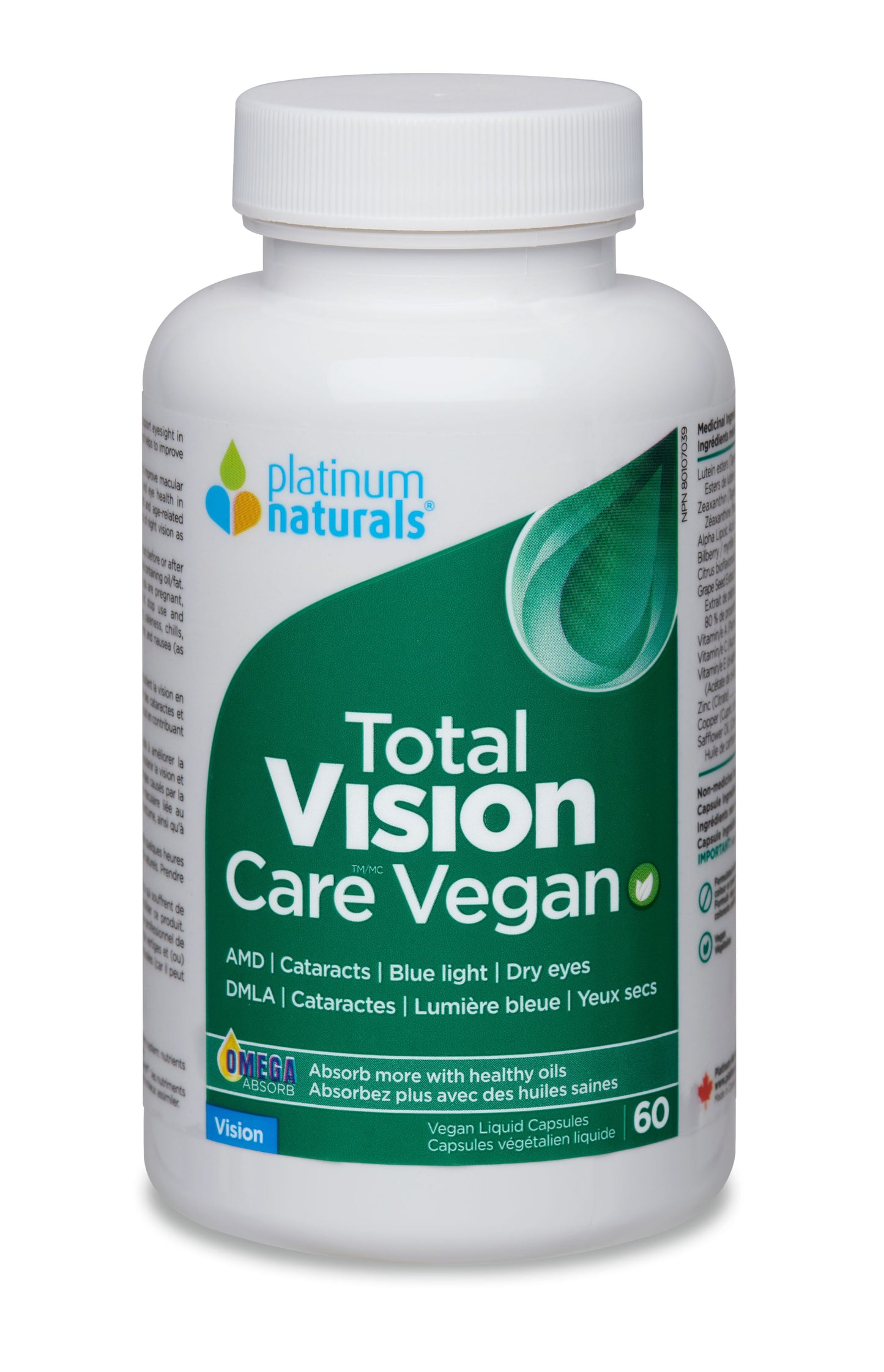 Platinum Naturals - TOTAL VISION CARE VEGAN