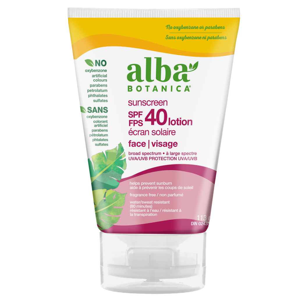 Alba Botanica - FACIAL SUNSCREEN LOTION SPF 40