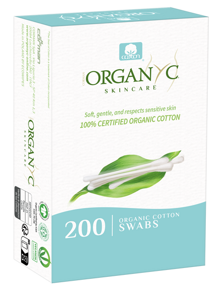 Organyc - BEAUTY COTTON WOOL SWABS