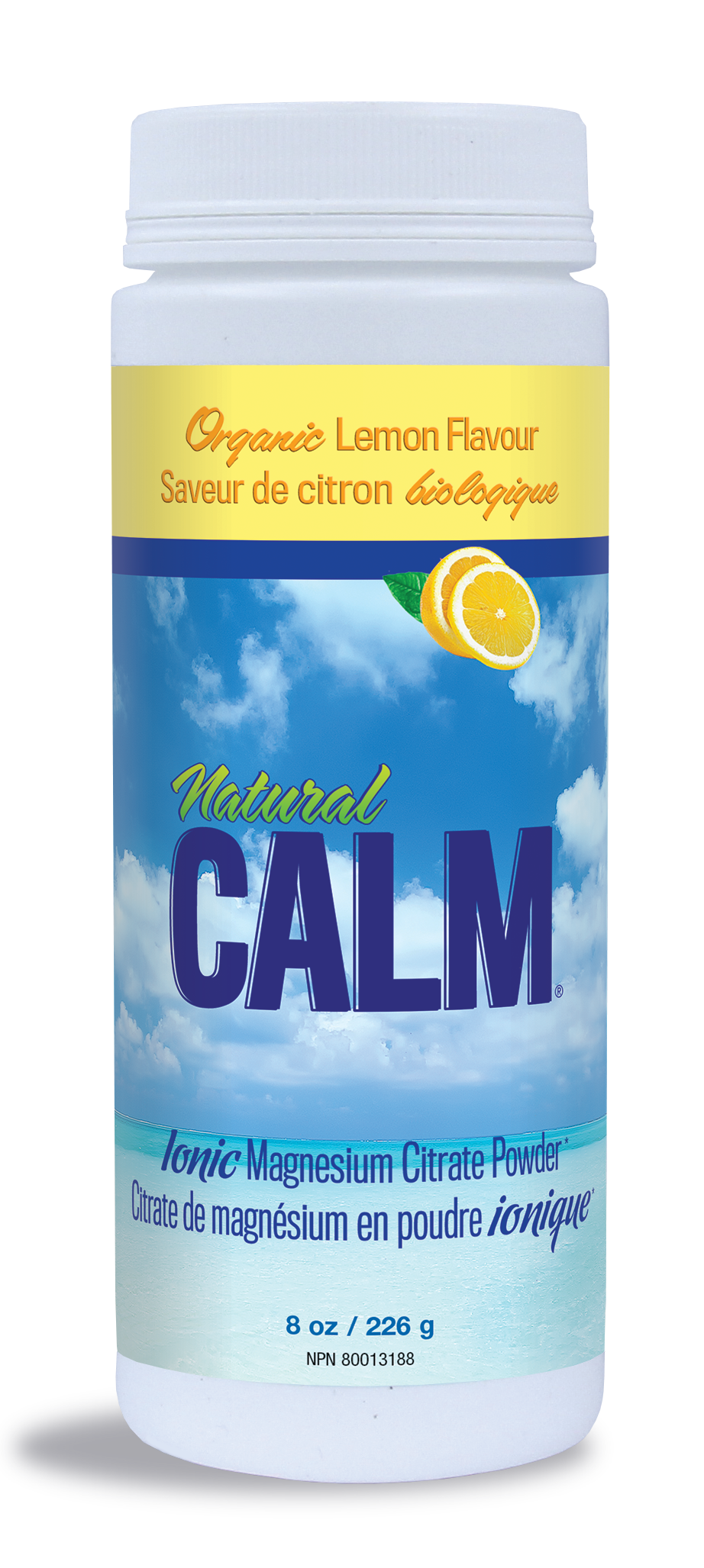 Natural Calm - Natural Calm Magnesium Lemon 226g