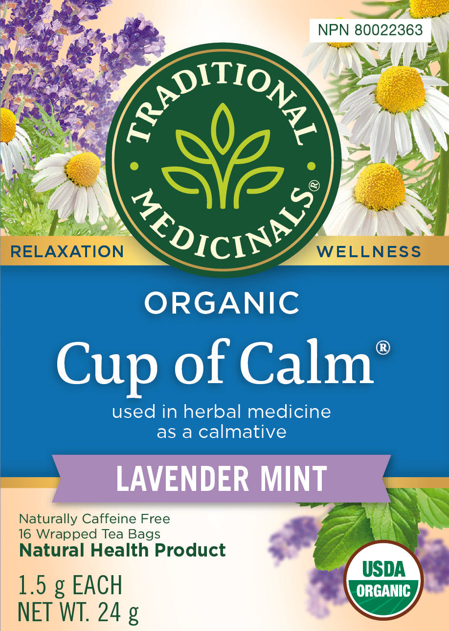 Traditional Medicinals - ORGANIC CUP OF CALM TEA