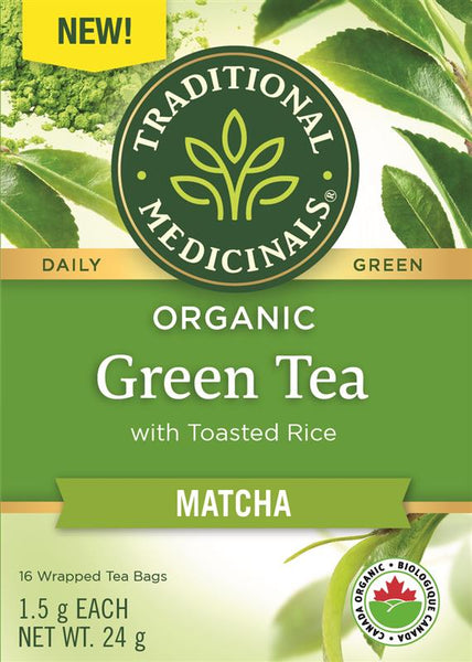 Traditional Medicinals - ORGANIC GREEN TEA MATCHA