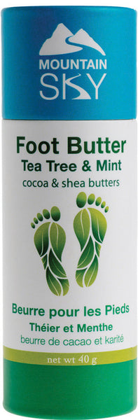 Mountain Sky - FOOT BUTTER - Tea Tree & Mint