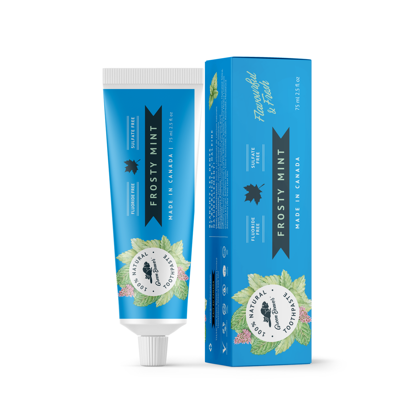 Green Beaver - NATURAL TOOTHPASTE - Frosty Mint