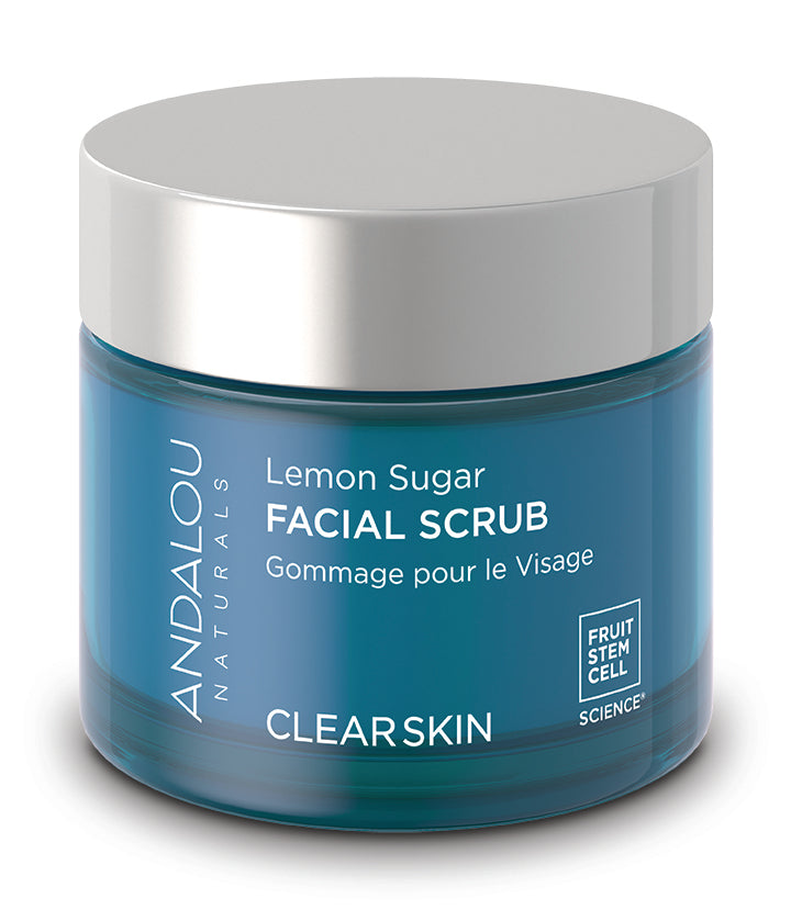 Andalou Naturals - LEMON SUGAR FACIAL SCRUB