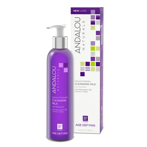 Andalou Naturals - APRICOT PROBIOTIC CLEANSING MILK