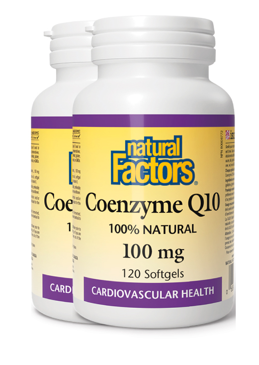 Natural Factors - COENZYME Q10 - DUO PACK