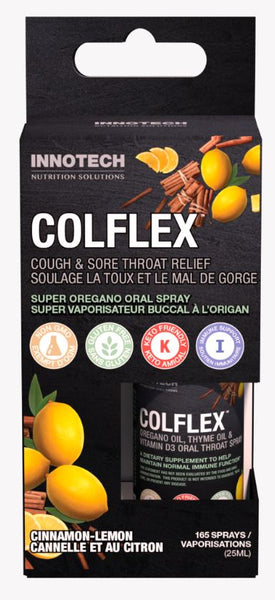 Thumbnail of InnoTech - COLFLEX SUPER OREGANO ORAL SPRAY - Cinnamon-Lemon