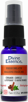 Divine Essence - FRESH BREATH - Cinnamon & Peppermint