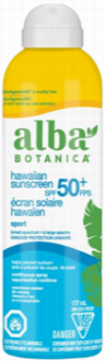 Alba Botanica - HAWAIIAN SPORT SUNSCREEN CONTINUOUS SPRAY SPF 50