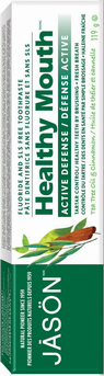 Jason - HEALTHY MOUTH ACTIVE DEFENSE TOOTHPASTE - Tea Tree Oil & Cinnamon