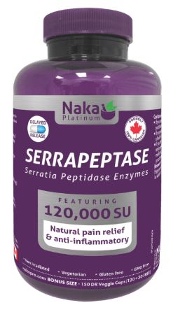 Thumbnail of Naka - SERRAPEPTASE 120,000 SU - Bonus Size