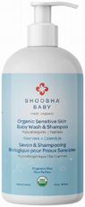 Shoosha Baby - ORGANIC SENSITIVE SKIN BABY WASH & SHAMPOO - Fragrance Free