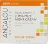 Andalou Naturals - PURPLE CARROT + C LUMINOUS NIGHT CREAM