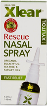 Xlear - RESCUE NASAL SPRAY