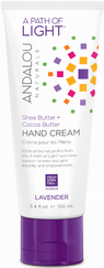 Andalou Naturals - SHEA BUTTER + COCOA BUTTER HAND CREAM - Lavender