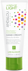 Andalou Naturals - SHEA BUTTER + COCOA BUTTER HAND CREAM - Lime Blossom