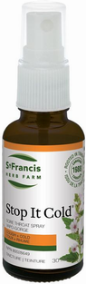 St. Francis Herb Farm - STOP IT COLD THROAT SPRAY