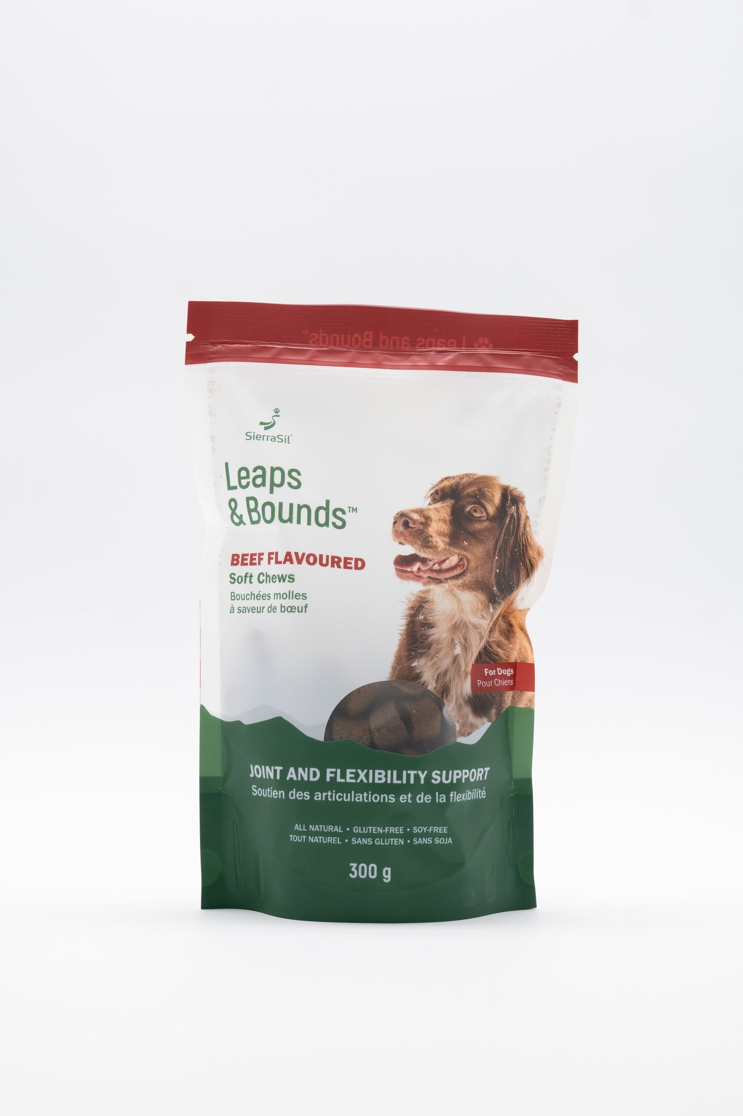 Sierra Sil - LEAPS & BOUNDS SOFT CHEWS FOR DOGS - Beef Flavoured