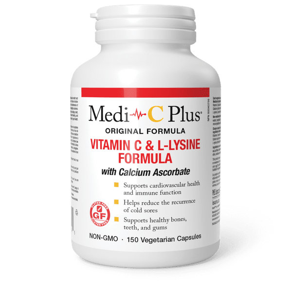 Thumbnail of Medi-C Plus - VITAMIN C & L-LYSINE FORMULA WITH CALCIUM ASCORBATE