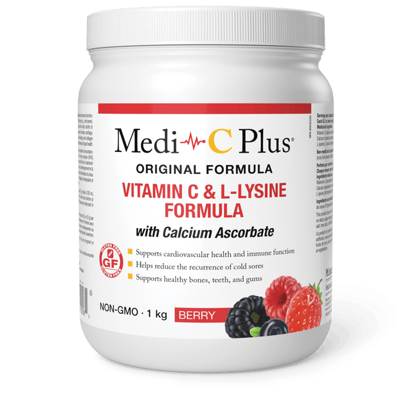 Thumbnail of Medi-C Plus - VITAMIN C & L-LYSINE FORMULA WITH CALCIUM ASCORBATE - Berry