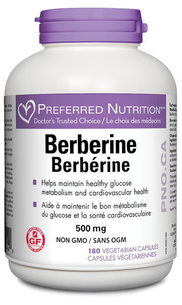 Preferred Nutrition - BERBERINE - 500 mg