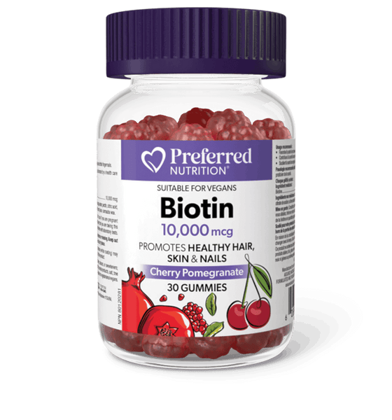 Preferred Nutrition - BIOTIN GUMMIES