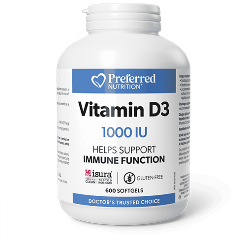 Preferred Nutrition - VITAMIN D3 - 1000 IU