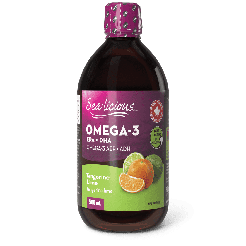 Sea-Licious - OMEGA-3 EPA + DHA - Raspberry Lemonade Flavour