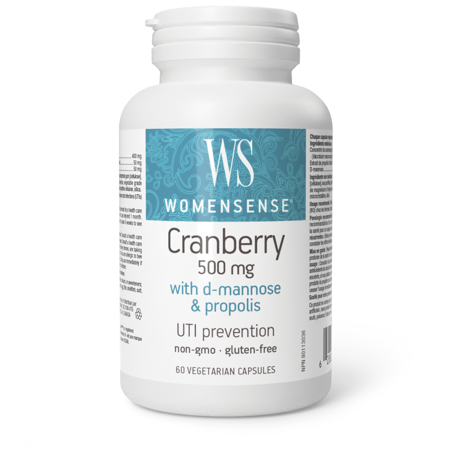 WomenSense - CRANBERRY WITH D-MANNOSE & PROPOLIS