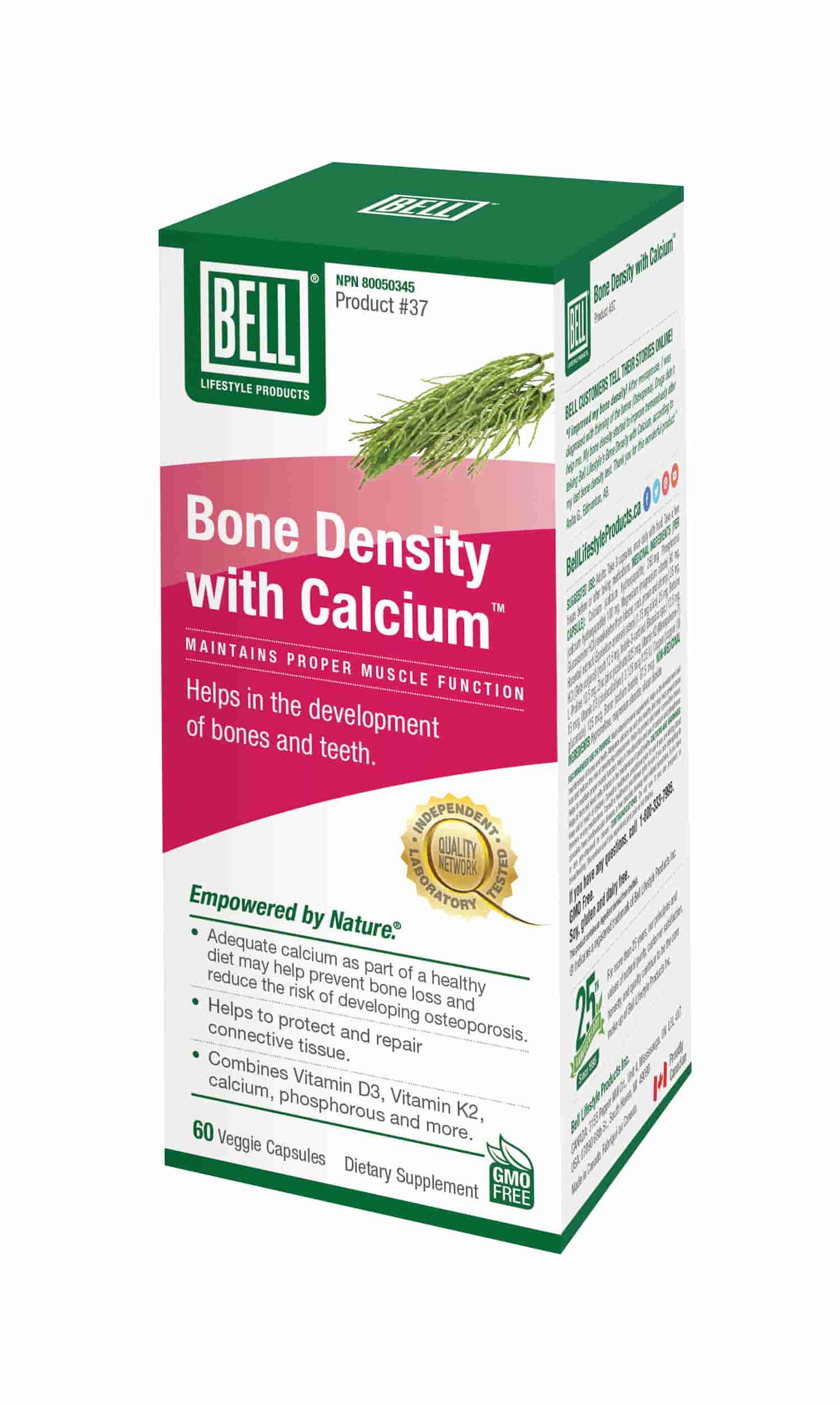 Bell - #37 BONE DENSITY with CALCIUM