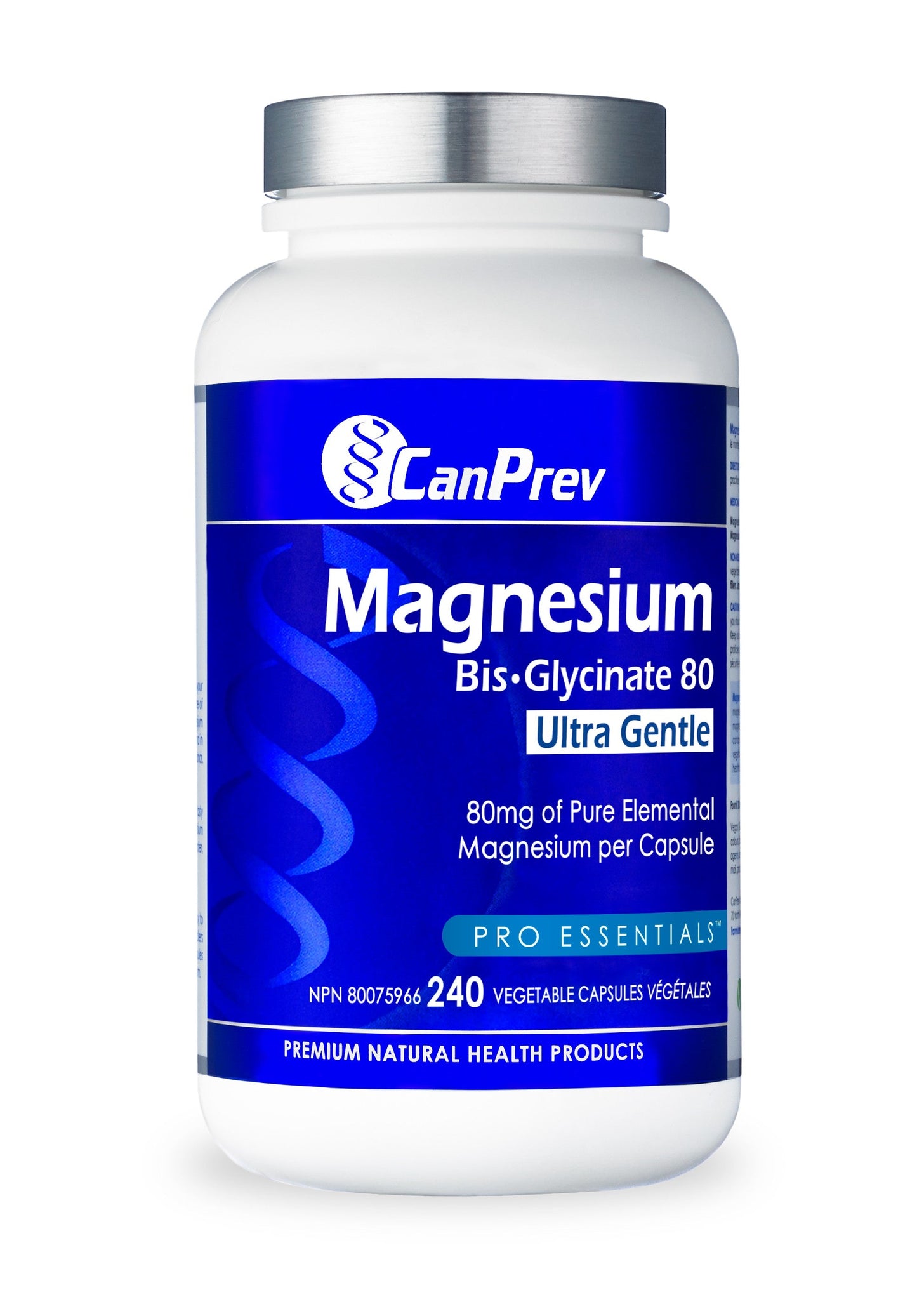 CanPrev - MAGNESIUM BIS-GLYCINATE ULTRA GENTLE - 80 mg