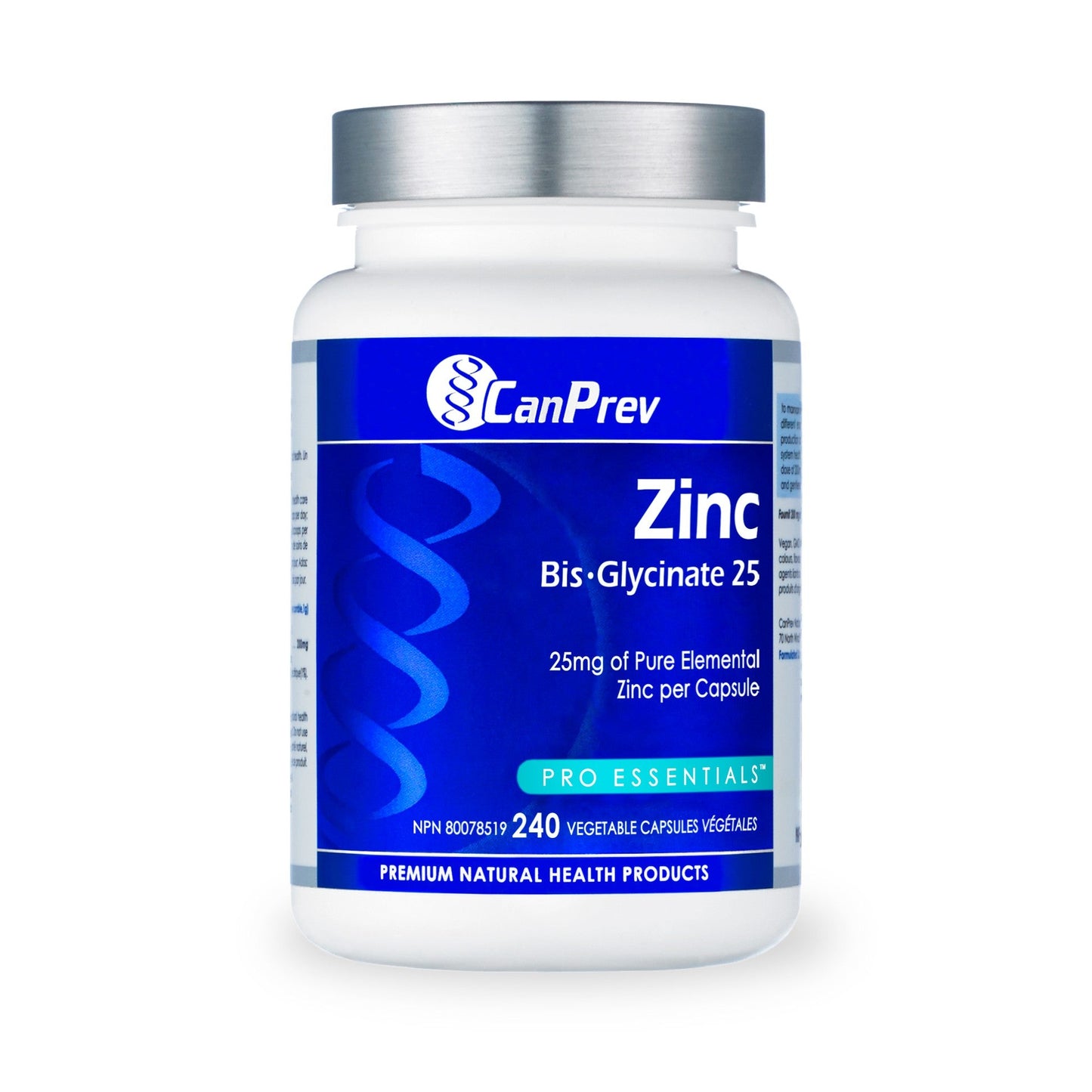 CanPrev - ZINC BIS-GLYCINATE - 25 mg