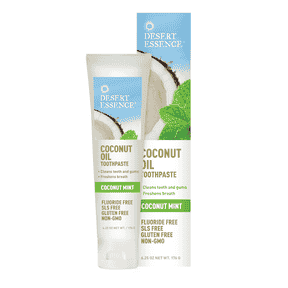 Desert Essence - COCONUT OIL TOOTHPASTE - Coconut Mint