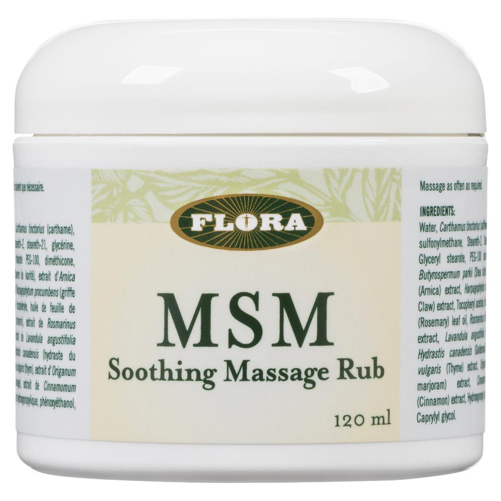 Flora - MSM SOOTHING MASSAGE RUB