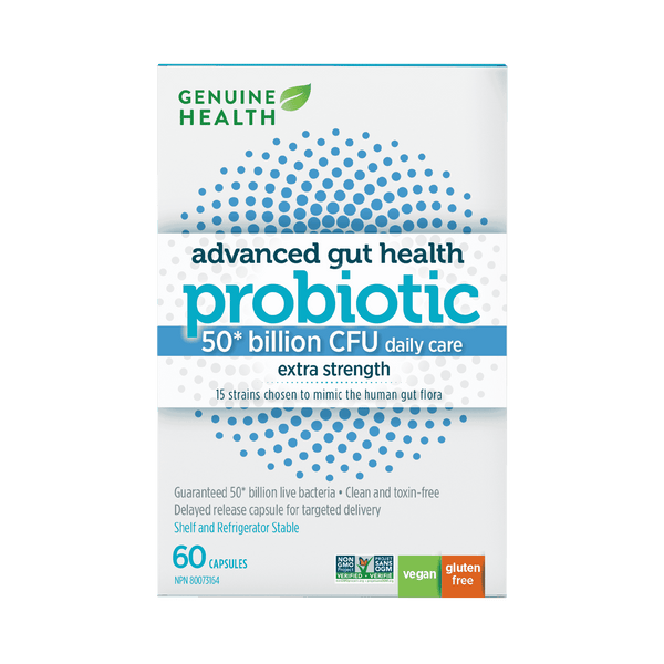 Thumbnail of Genuine Health - ADVANCED GUT HEALTH PROBIOTIC 50 BILLION EXTRA STRENGTH