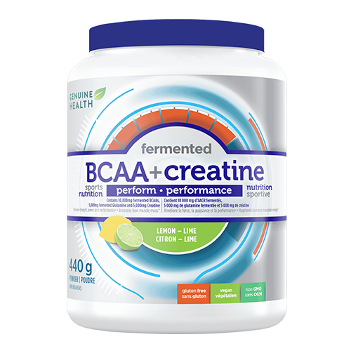 Genuine Health - BCAA+ CREATINE - Lemon-Lime