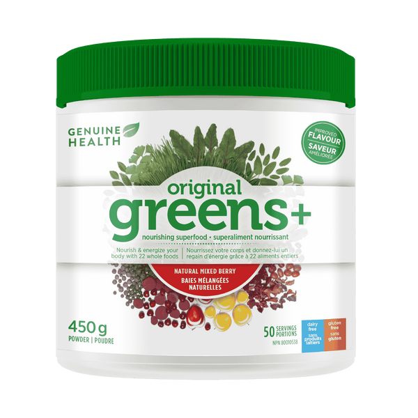 Thumbnail of Genuine Health - GREENS+ - NATURAL MIXED BERRY