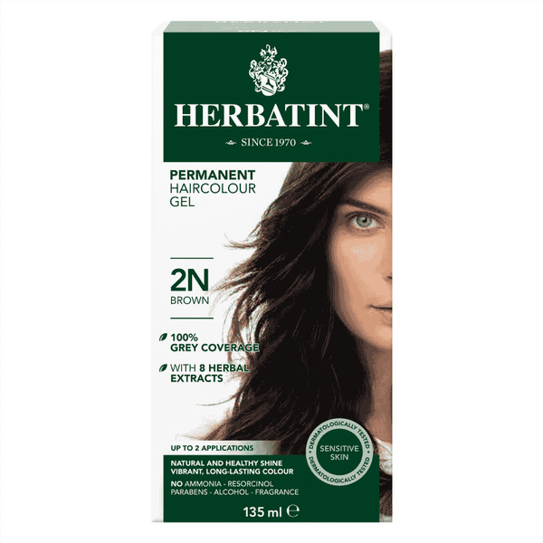 Herbatint - PERMANENT HAIRCOLOUR GEL - 2N BROWN